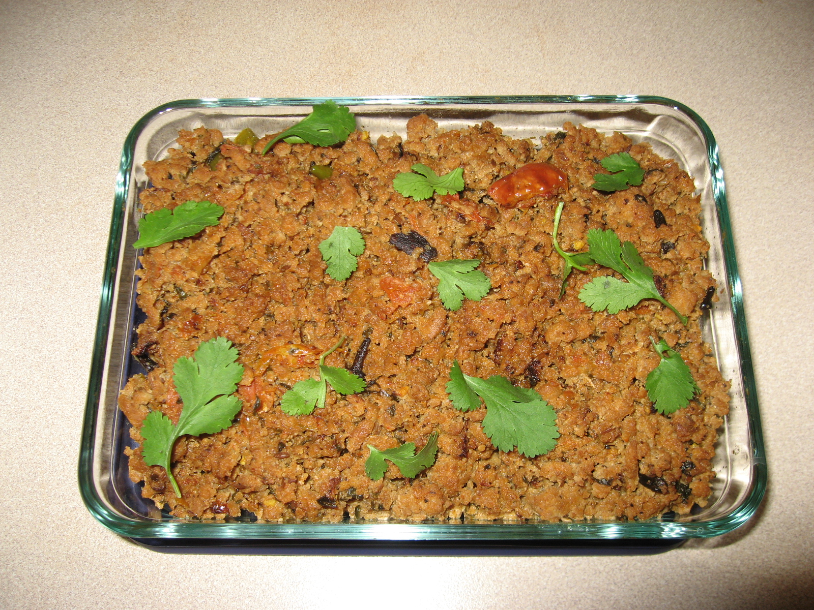 Ground Turkey Fry Ground Turkey Fry picture